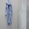 Accappatoio in lino pesante con cappuccio