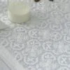 Runner 45x160cm in lino con pizzo "Uncinetto" - immagine 3