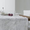 Runner decoro 60x220cm in lino con ricamo Gotico - immagine 7