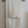 Telo bagno in spugna con pizzo Elegante - immagine 4