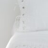 Federa in lino leggero con pizzo Farnese