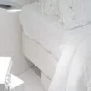 Federa in lino leggero con pizzo Farnese - immagine 7
