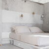 Set matrimoniale in lino leggero con pizzo Farnese