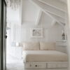 Set matrimoniale in lino leggero beige rosato con pizzo Nappine - immagine 8
