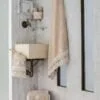 Asciugamano viso e ospite in spugna con pizzo Nappine - immagine 6