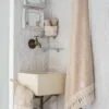 Telo bagno in spugna con pizzo Nappine - immagine 5