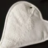 Cuore decoro in pizzo - immagine 4