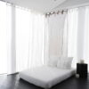 Tenda in lino leggero e organza - immagine 7