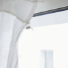 rideau en linge leinen vorhangen
