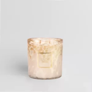 candela profumata sweety – mada essenza | collezione maculata (450g, 80h)