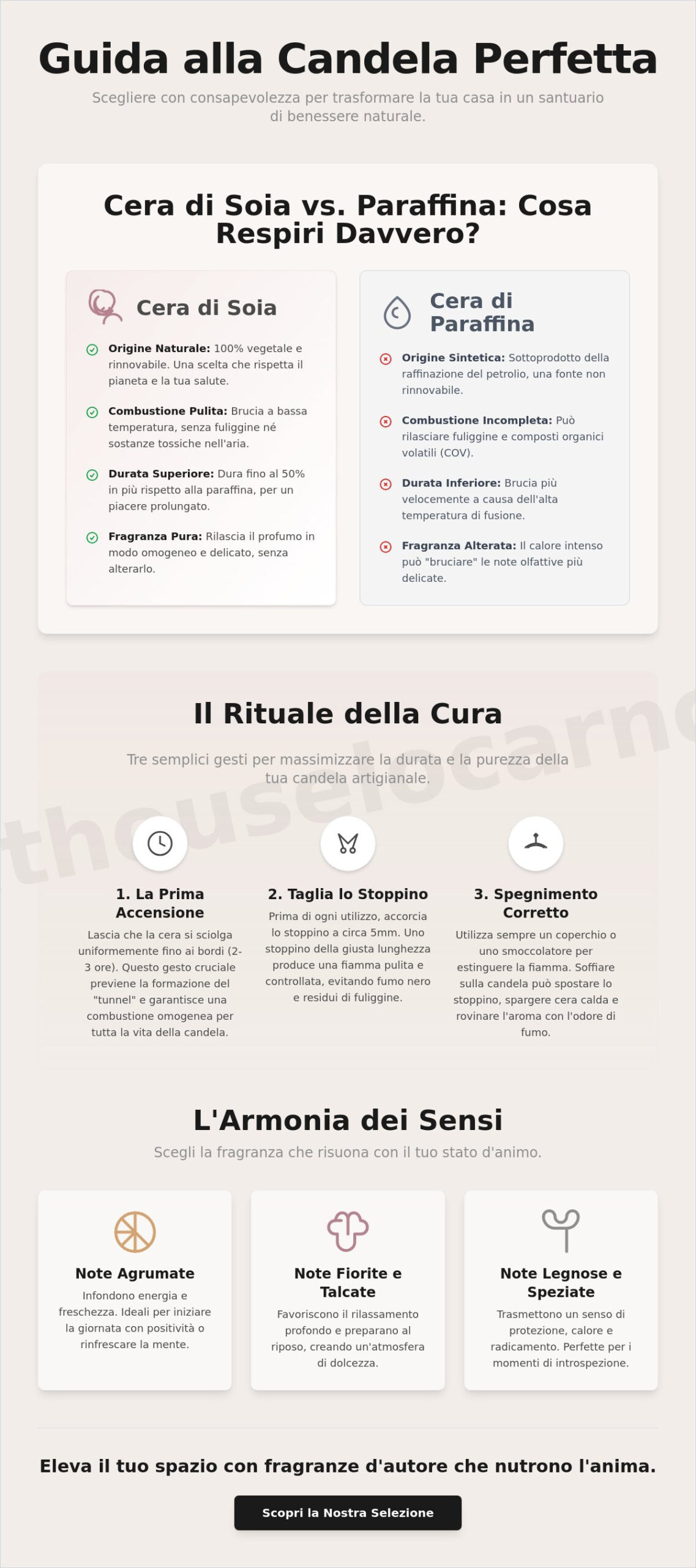 Candele Profumate per la Casa: Miti da Sfatare e Guida alla Scelta Naturale 2026