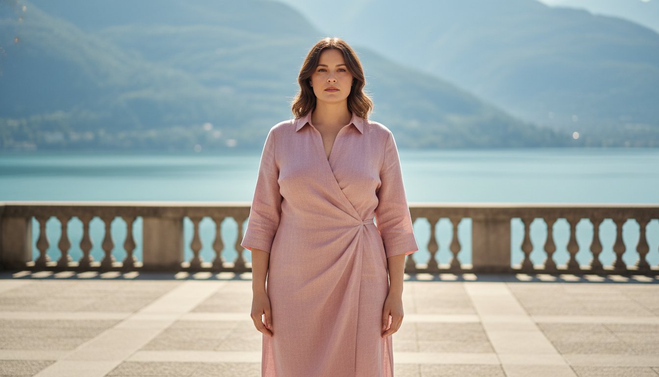 Curvy e chic: eleganti capi in lino per taglie forti