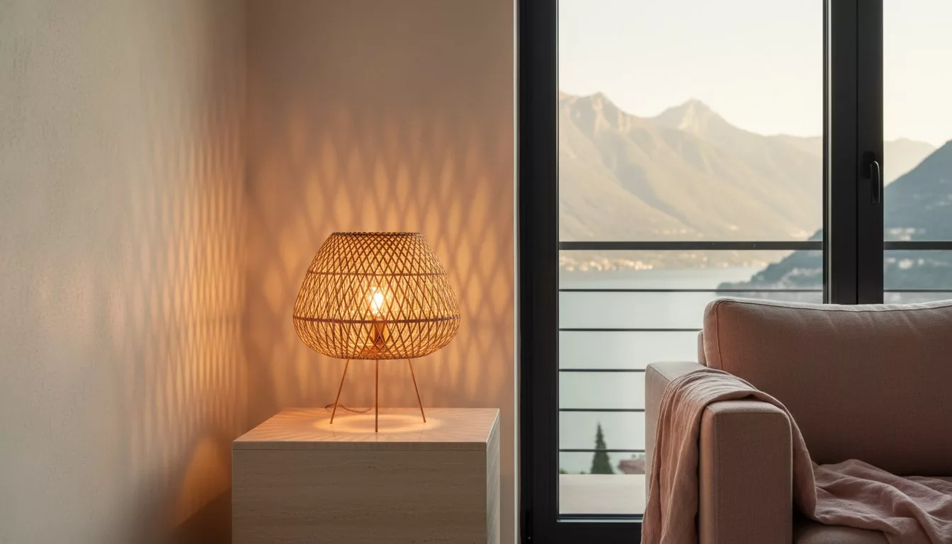 Lampes de table design artisanal : l’art di sculpter l’atmosphère en 2026