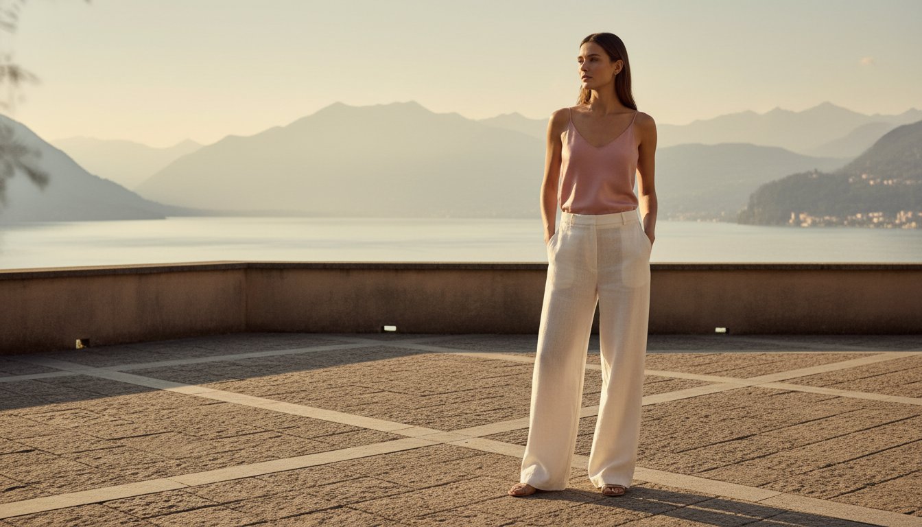 Outfit con pantaloni di lino: 5 idee di stile per un'eleganza naturale nel 2026