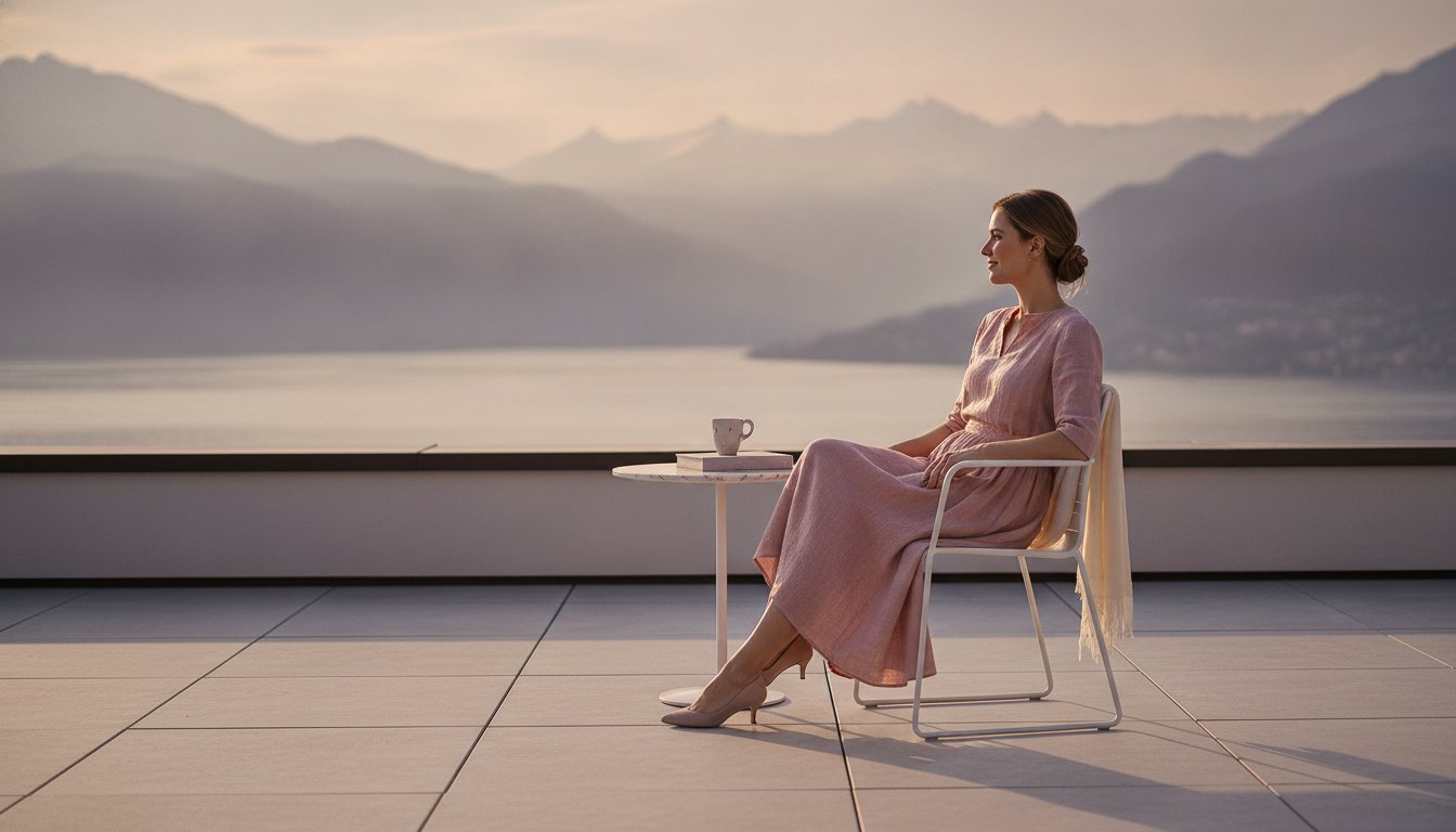 Come vestirsi per un aperitivo in terrazza: guida all'eleganza naturale