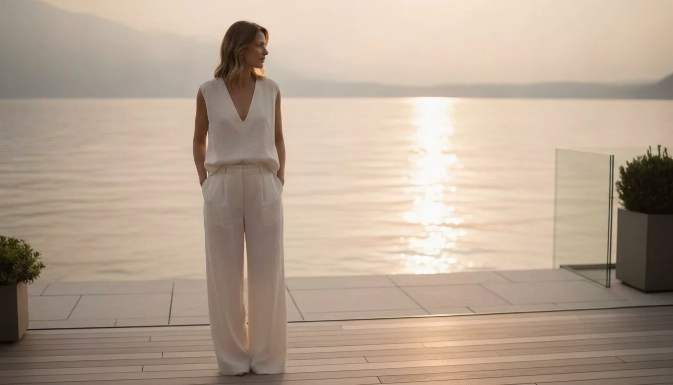 Outfit per aperitivo sul lago: guida all'eleganza in lino per il 2026