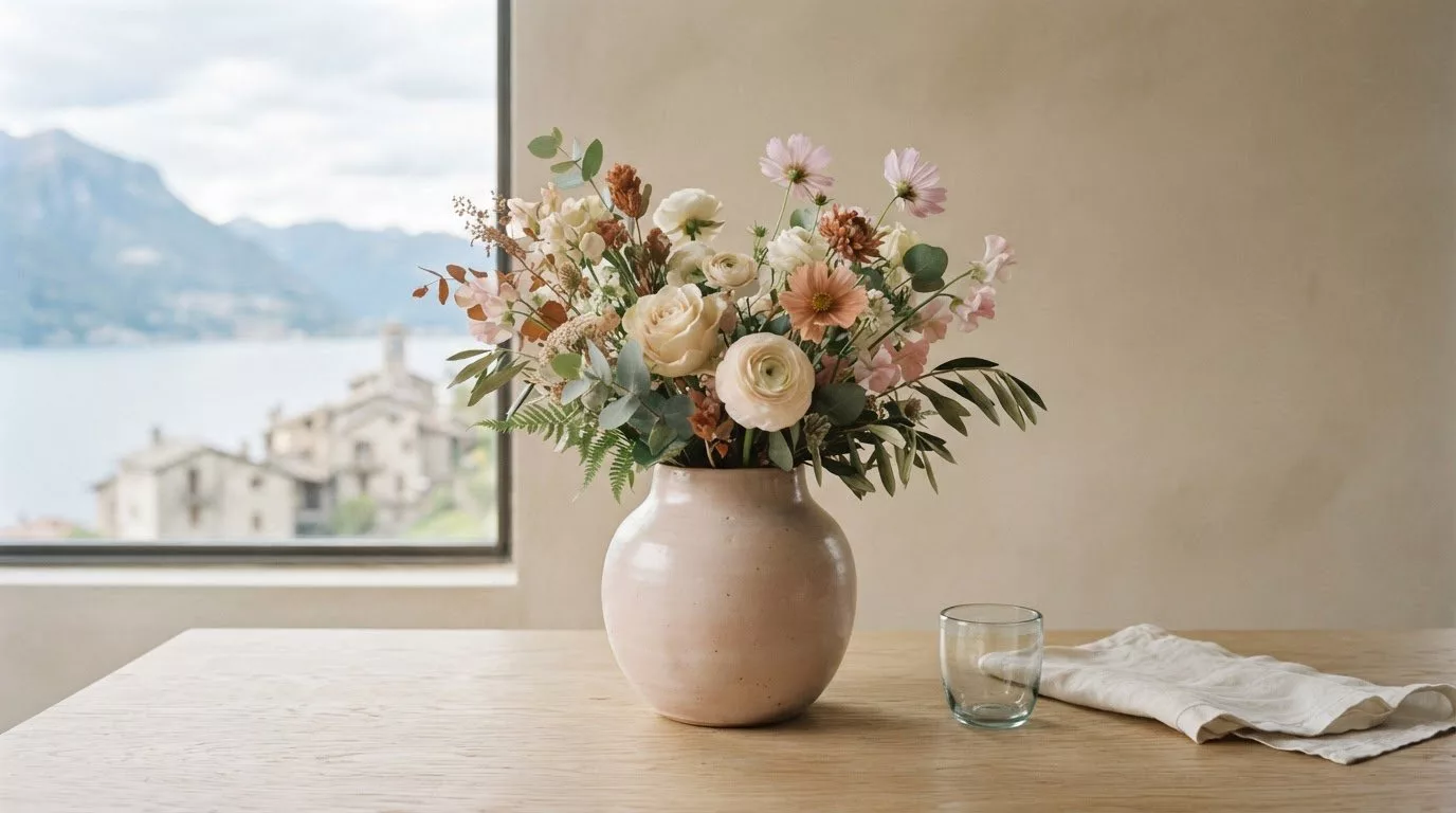 Vaso in ceramica per fiori freschi: guida alla scelta