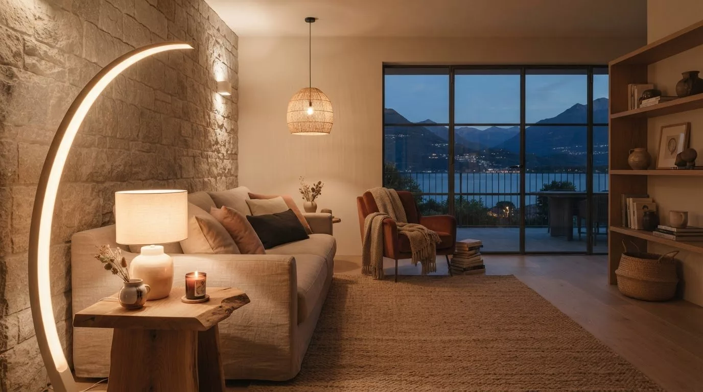 Luce d’atmosfera per la zona living: guida pratica per una casa armoniosa