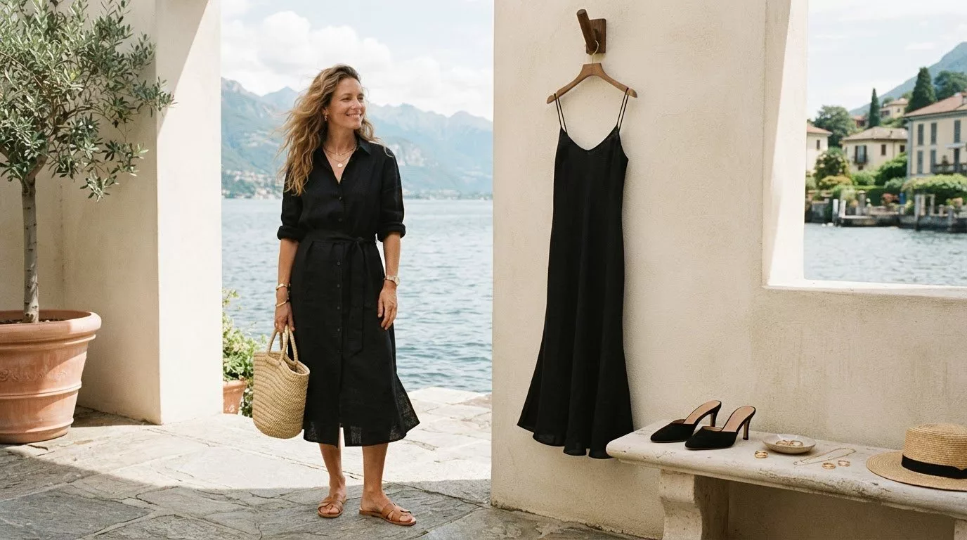 Vestito di lino nero estivo: quale silhouette scegliere per ogni occasione